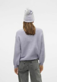 Vero Moda MILI - Strickpullover - cosmic sky