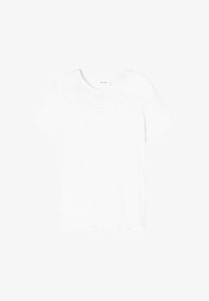 American Vintage BYSAPICK - T-shirt - bas - blanc