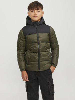 JJETOBY PUFFER HOOD - Vinterjakker - rosin/black