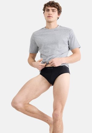 Sloggi, SLOGGI 6ER PACK SLG BASE SLIP / UNTERHOSE - Slip - black