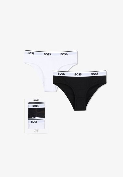 JUNIOR 2 PACK - Shorties - black/white