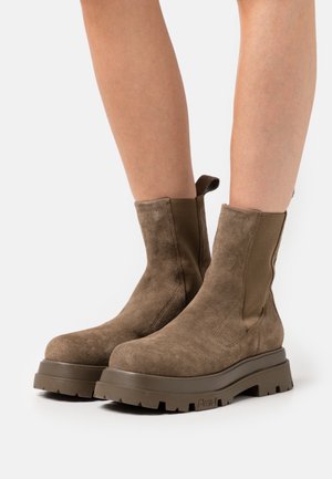 Ash, Bottines à plateau - grey