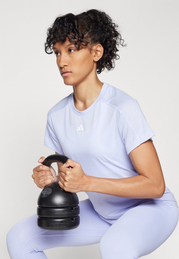 AEROREADY TRAIN ESSENTIALS MINIMAL BRANDING  NECK - Sports T-shirt3