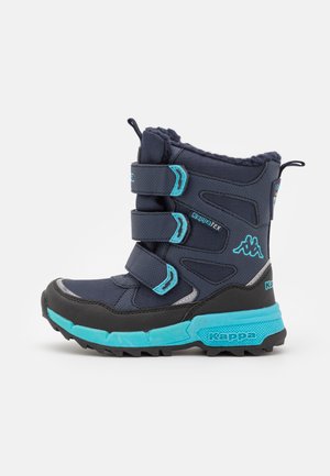 VIPOS TEX UNISEX - Snowboot/Winterstiefel - navy/türkis