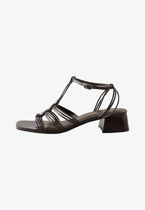 Next, REGULAR FIT - FOREVER COMFORT® LOW BLOCK HARDWARE SANDALS . - Sandals - new chocolate brown