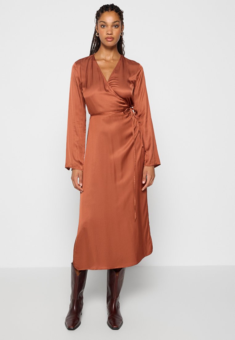 Modström Maxi-jurk cognac