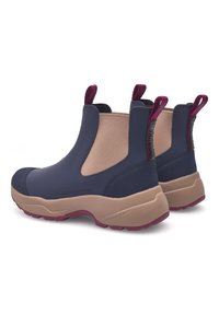 Woden SIRI WATERPROOF - Gumene čizme - dark navy taupe