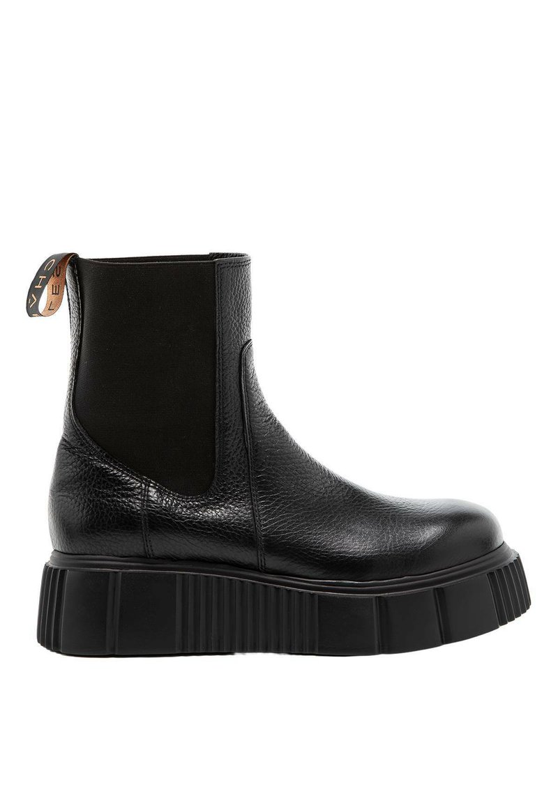 Damen Sneaker | CHARLES FOOTWEAR Plateaustiefelette black/schwarz - OL54203 Damen Sneaker | CHARLES FOOTWEAR Plateaustiefelette black/schwarz - OL54203