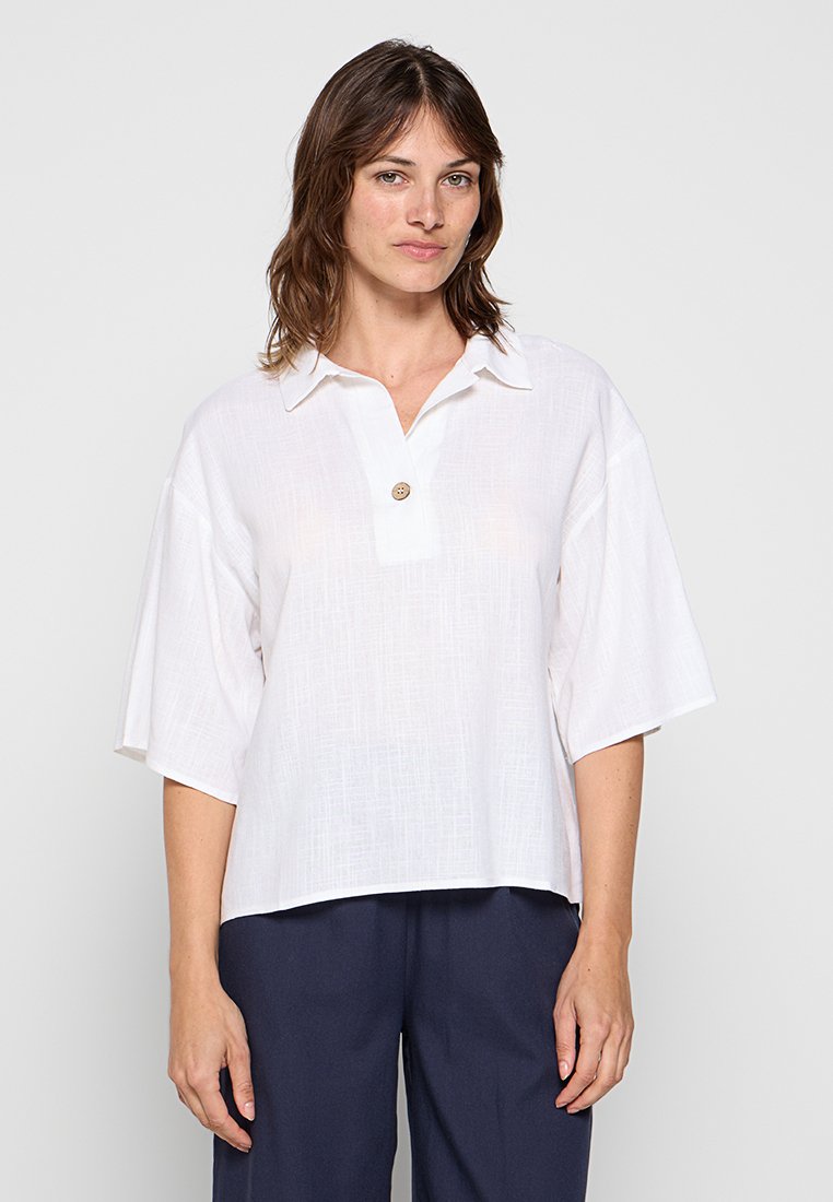 Le Jardin Du Lin Blouse wit