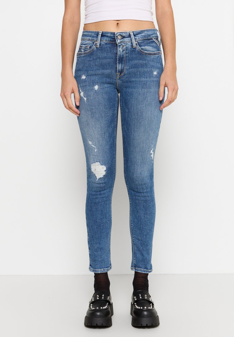 Replay Jeans Skinny Fit blauw denim/bluedenim Replay Jeans Skinny Fit blauw denim/bluedenim