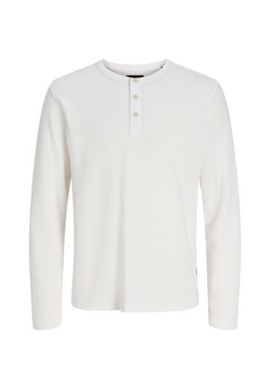 Jack & Jones PREMIUM, LONGSLEEVED T-SHIRT PLAIN LONGSLEEVED T-SHIRT - T-shirt à manches longues - weiß