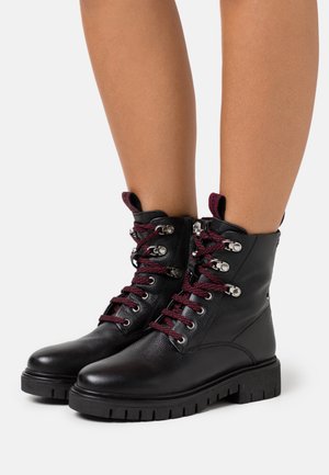 Gioseppo Botines con cordones - black