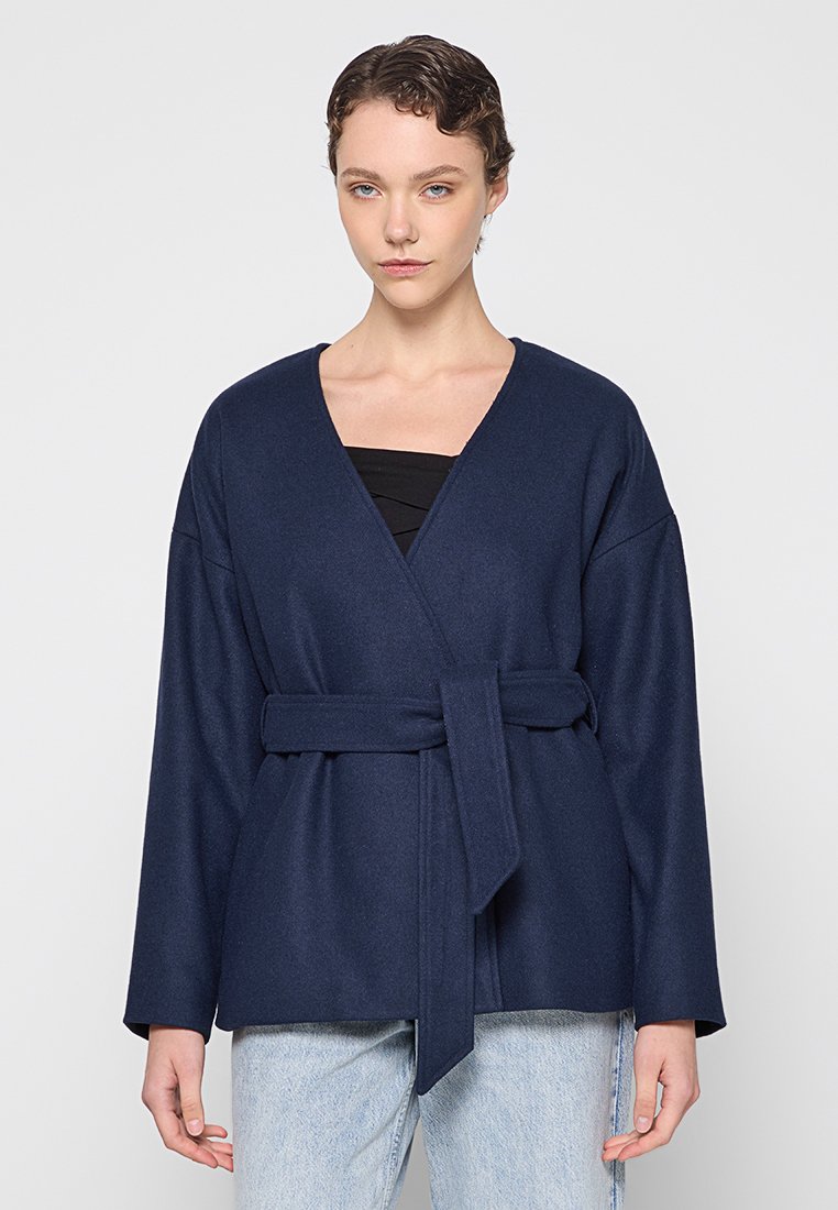 dreimaster Lichte jas donkerblauw