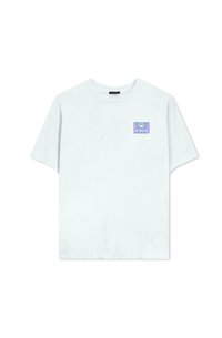Kaotiko WASHED TOKYO UNISEX Camiseta estampada cement/negro
