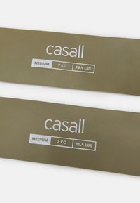 Casall otporna traka u maslinasto zelenoj boji, oznaka "SREDNJA", težina 7 KG (15,4 lbs), sa čistim belim tekstom i mat teksturom.