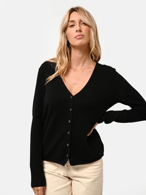 Just Cashmere NORMA - Vest - noir