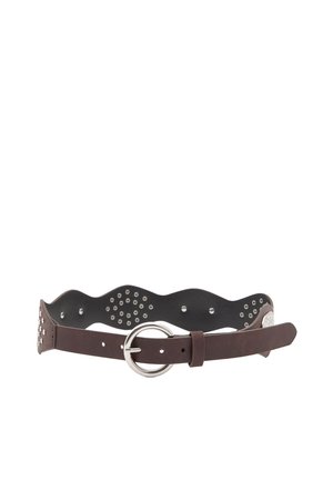 STUDDED - Gürtel - dark brown