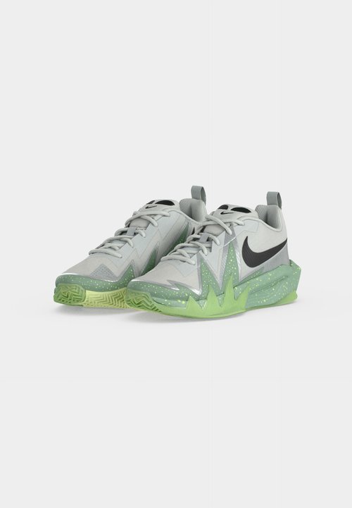 Nike ST DYNAMITE UNISEX - Basketball shoes - photon dust/black/barely volt/steam/metallic silver-coloured — foto 3