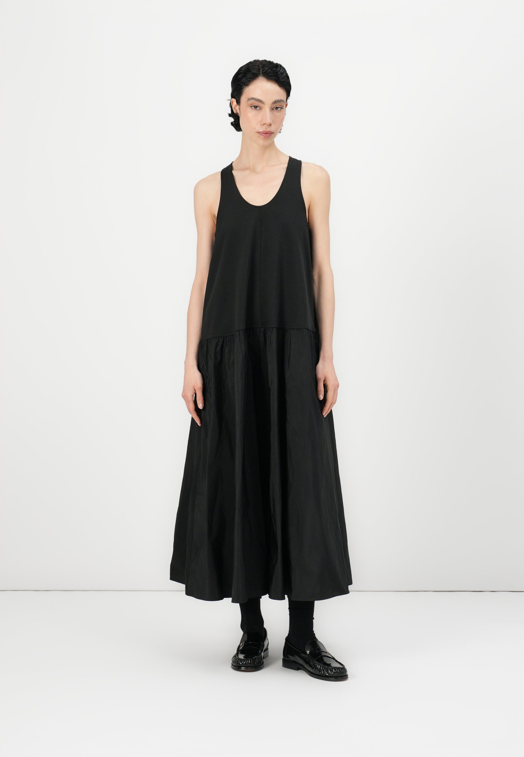 halter v neck mini dress Hera Halter Mini Dress - Black main image 1