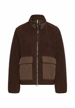 camel active, TEDDY JACKE MIT INNENTASCHE - Fleecejakke - brown