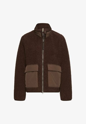 camel active, TEDDY JACKE MIT INNENTASCHE - Fleecejacke - brown