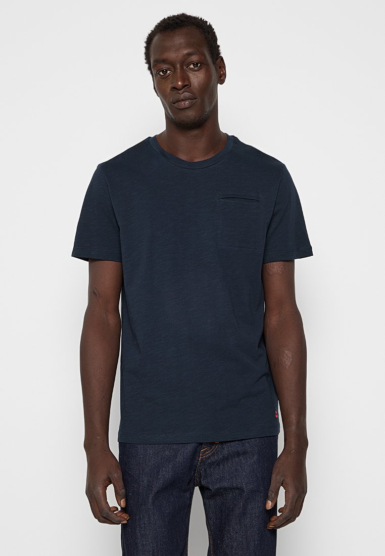 Peuterey T-shirt basic donkerblauw