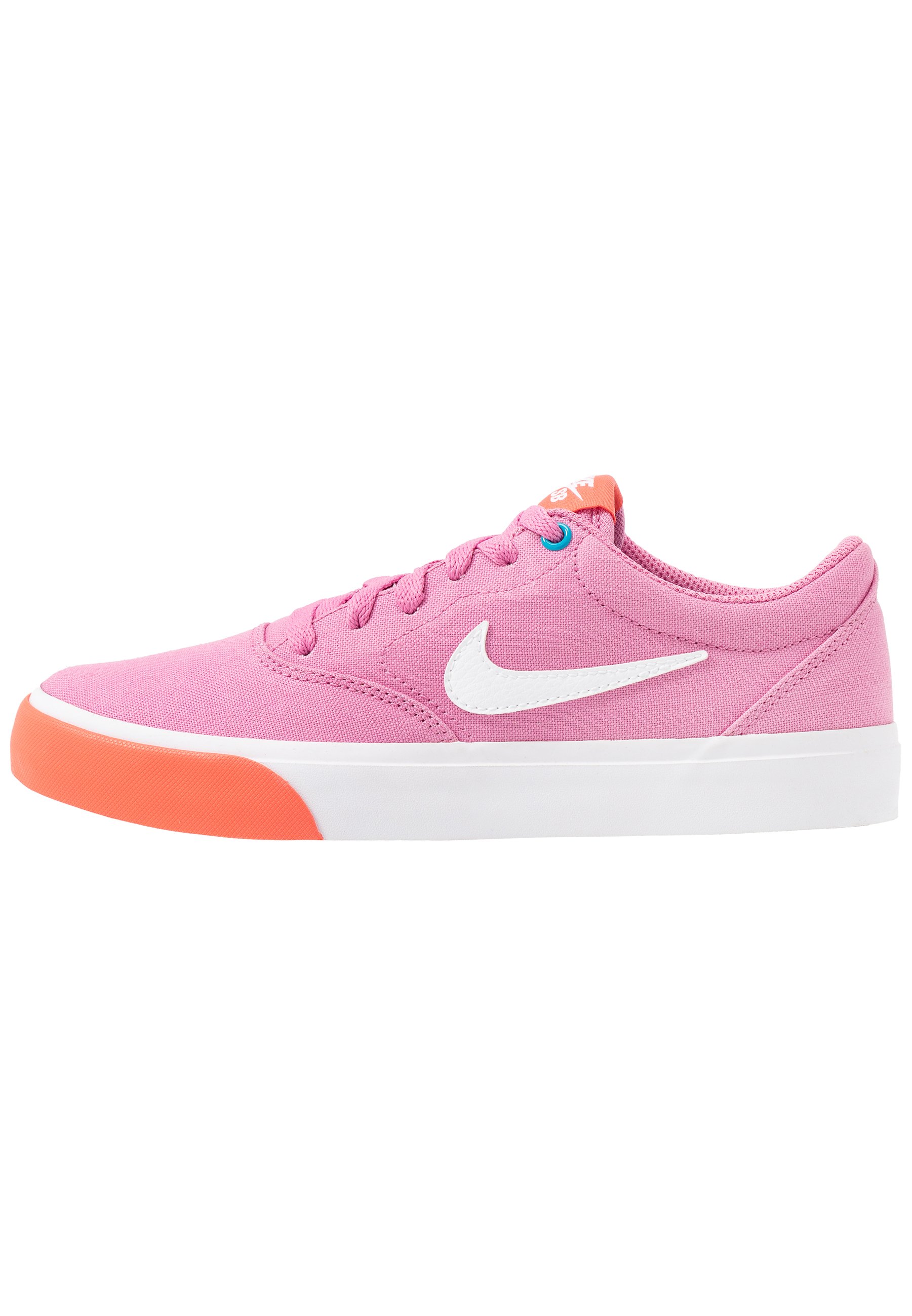 Nike SB CHARGE - Zapatillas - magic flamingo/white/magic ember/laser blue/rosa  - Zalando.es