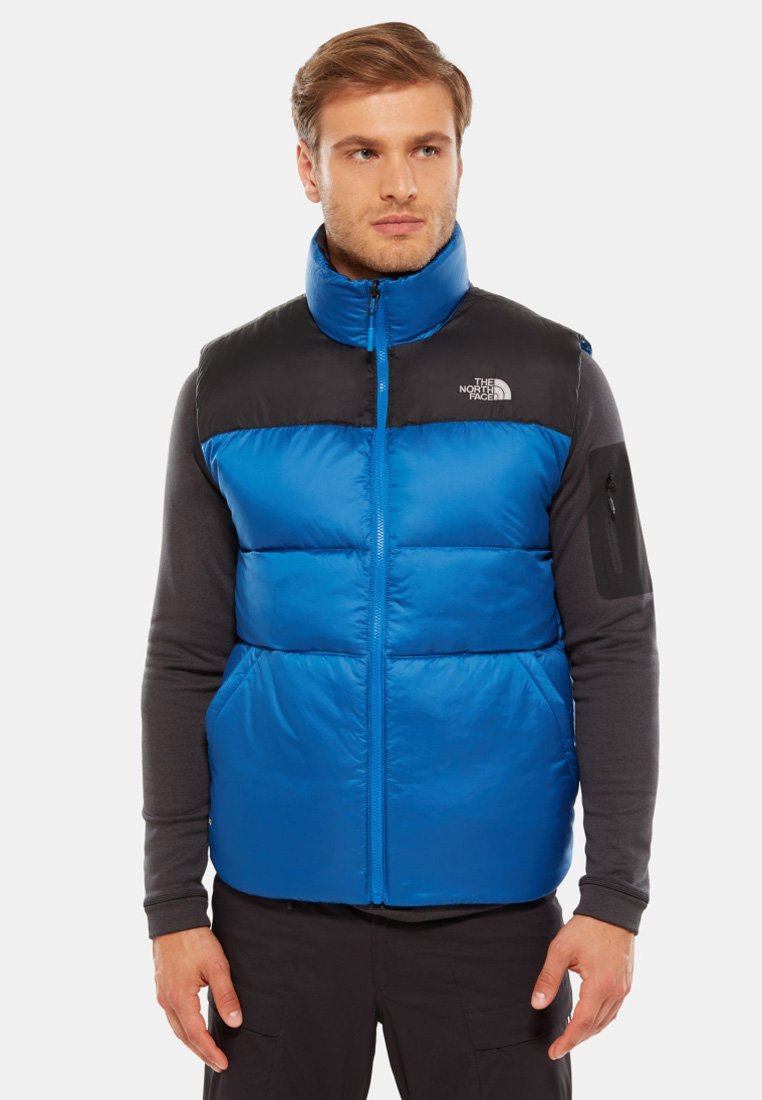 doudoune sans manche the north face bleu