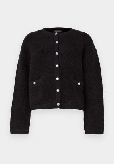 rag & bone KAIA CARDIGAN - Kardigan - black