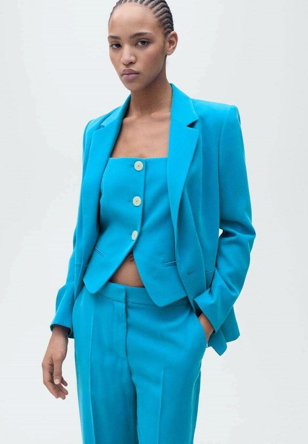 TEMPO - Trousers - blau4