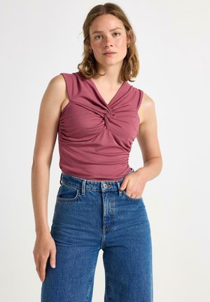 SLEEVELESS - Top - dark dusty pink