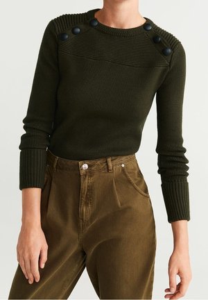 Pullover - khaki