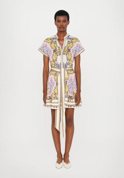 Alice + Olivia LUCY MINI DRESS TIE BELT - Abito a camicia - day dreamer