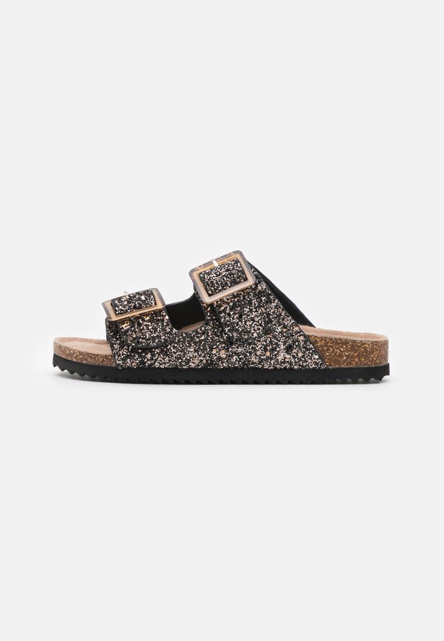 BIO GLITTER ON WELT - Sandaler - black