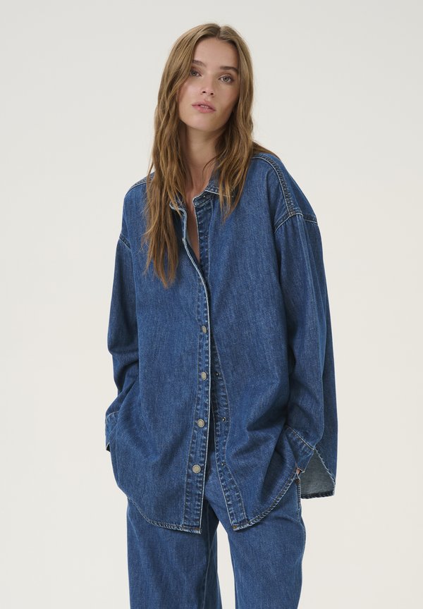 HILMA 171 DENIM - Hemdbluse