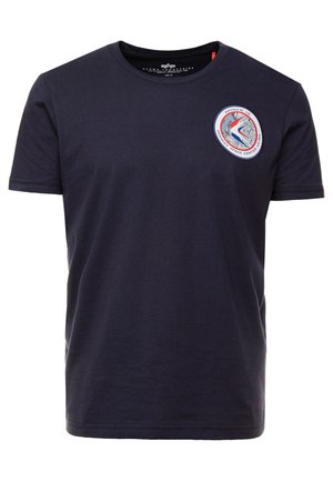 Alpha Industries APOLLO 15 T - Nyomott mintás póló - blue