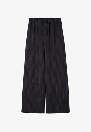 Ipekyol, IPEKYOL PANTS STRIPED WIDE LEG PANTS - Pantalones - black