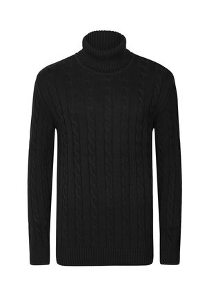 Strickpullover - black