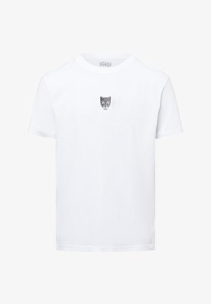 Print T-shirt - weiß