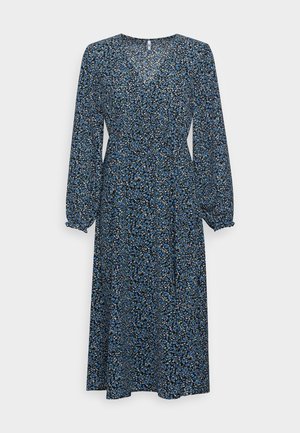 JDY Tall JDYKATRIN MIDI DRESS - Dnevna obleka - black/pacific coast