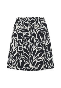 KASASHA - A-lijn rok - midnight marine chalk leafs