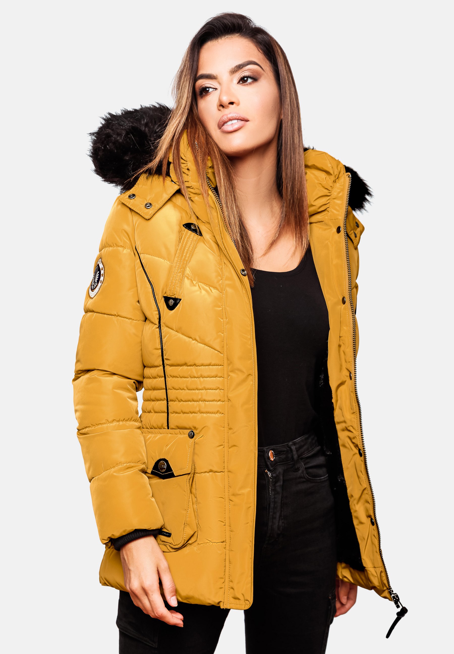 Marikoo VANILLA - Winter jacket - yellow - Zalando