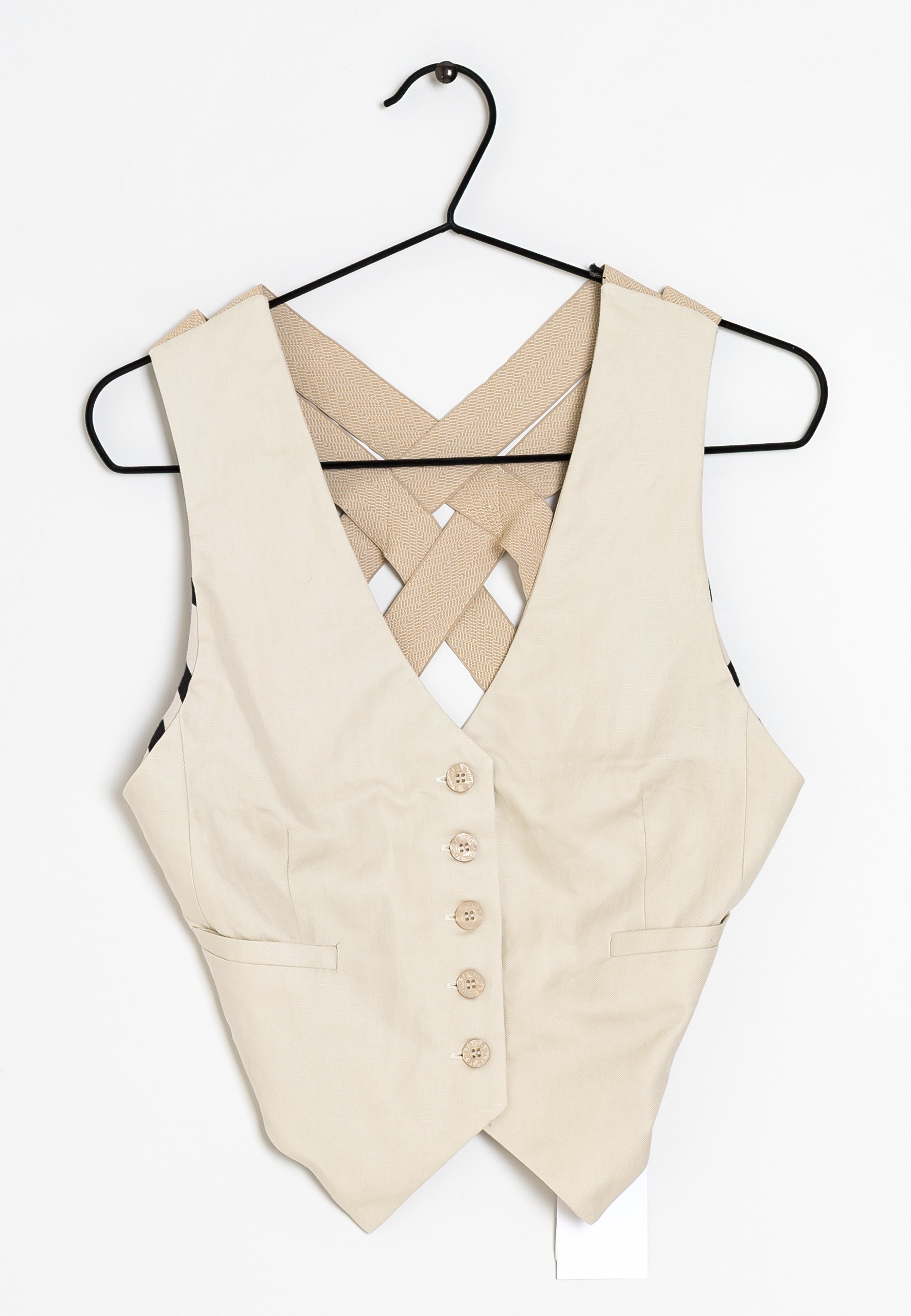 10DAYS Bodywarmer - beige - (Pre-owned) - Zalando.nl