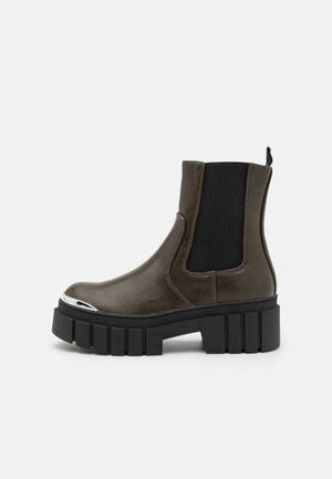 Even&Odd Plateaustiefelette - khaki