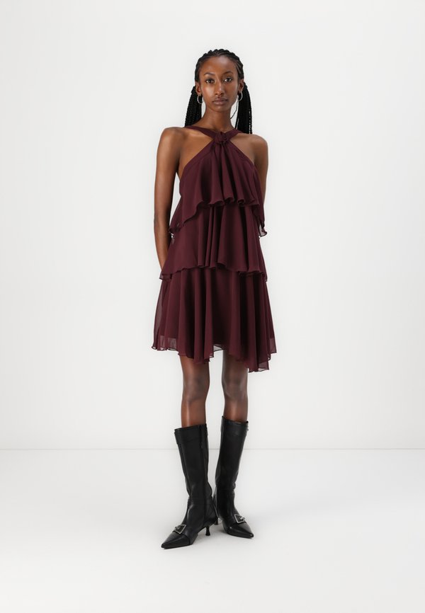 VMFELICIA RUFFLE SHORT - Cocktail dress / Party dress - winetasting4