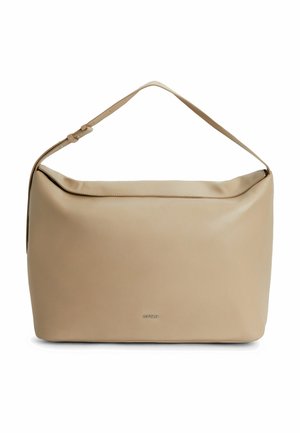 SHOULDER - Bolso shopping - silver mink