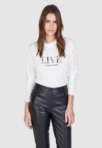 Marc Aurel Langarmshirt - off white varied