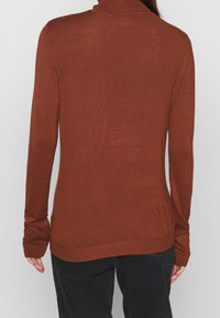 VILA Stickad tröja - brown