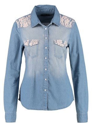 Blouse - blue denim