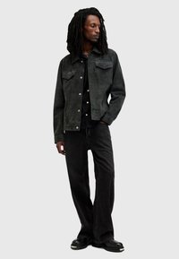 AllSaints HOPPER - Læderjakker - black